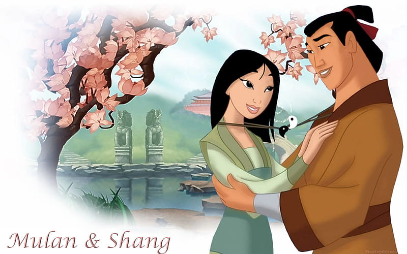 Disney Couple Mulan And Shang - Mulan Et Shang Disney -, Mulan Aesthetic, HD wallpaper