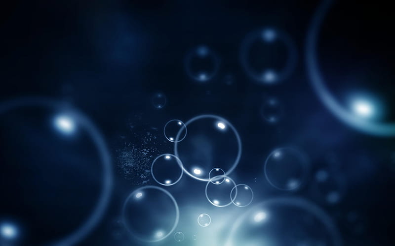 Circles Spheres Bubbles Shapes-Abstract art design, HD wallpaper