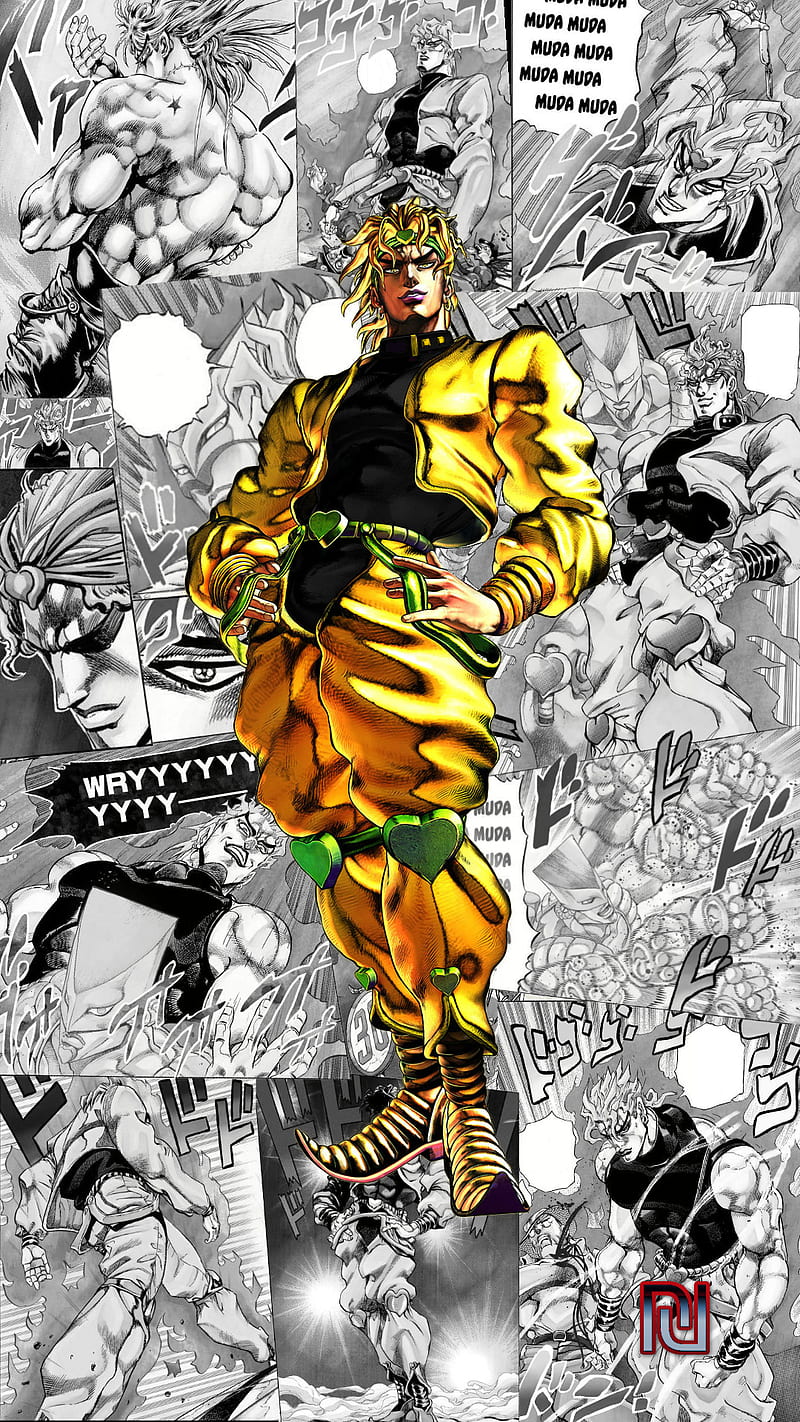 Kono Dio da, jojo, kono dio da, meme, HD phone wallpaper