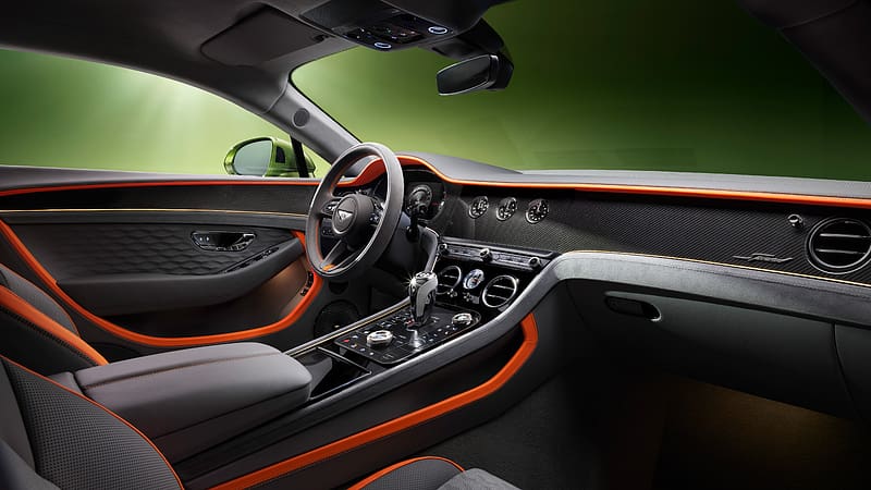 Bentley Continental GT Speed 2024 Interior, HD wallpaper
