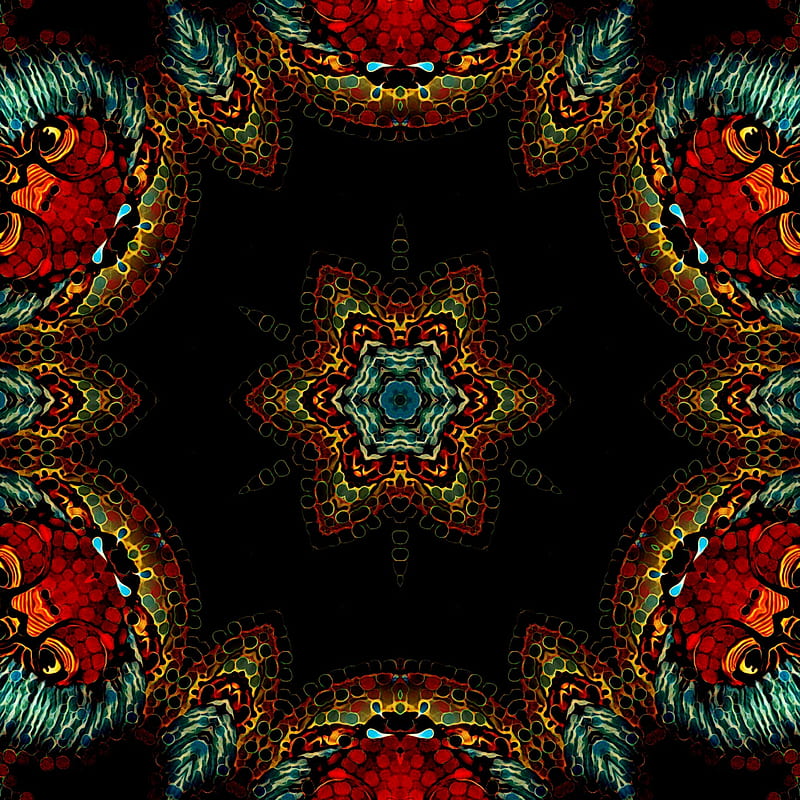 Kaleidoscope me, crazy, HD phone wallpaper