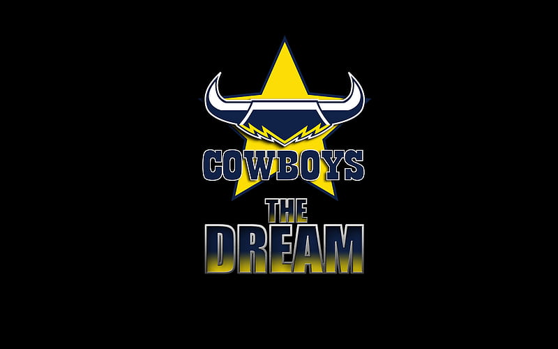 Sports, North Queensland Cowboys, National Rugby League , NRL , Logo, HD wallpaper