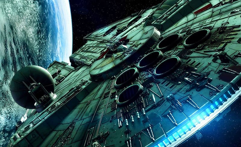 Star Wars, Sci Fi, Millennium Falcon, HD wallpaper