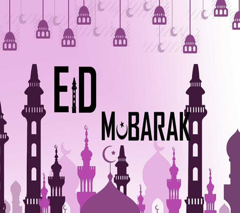 Eid Mubarak, funny, galaxy, islam, love, muslim, spritual, HD wallpaper