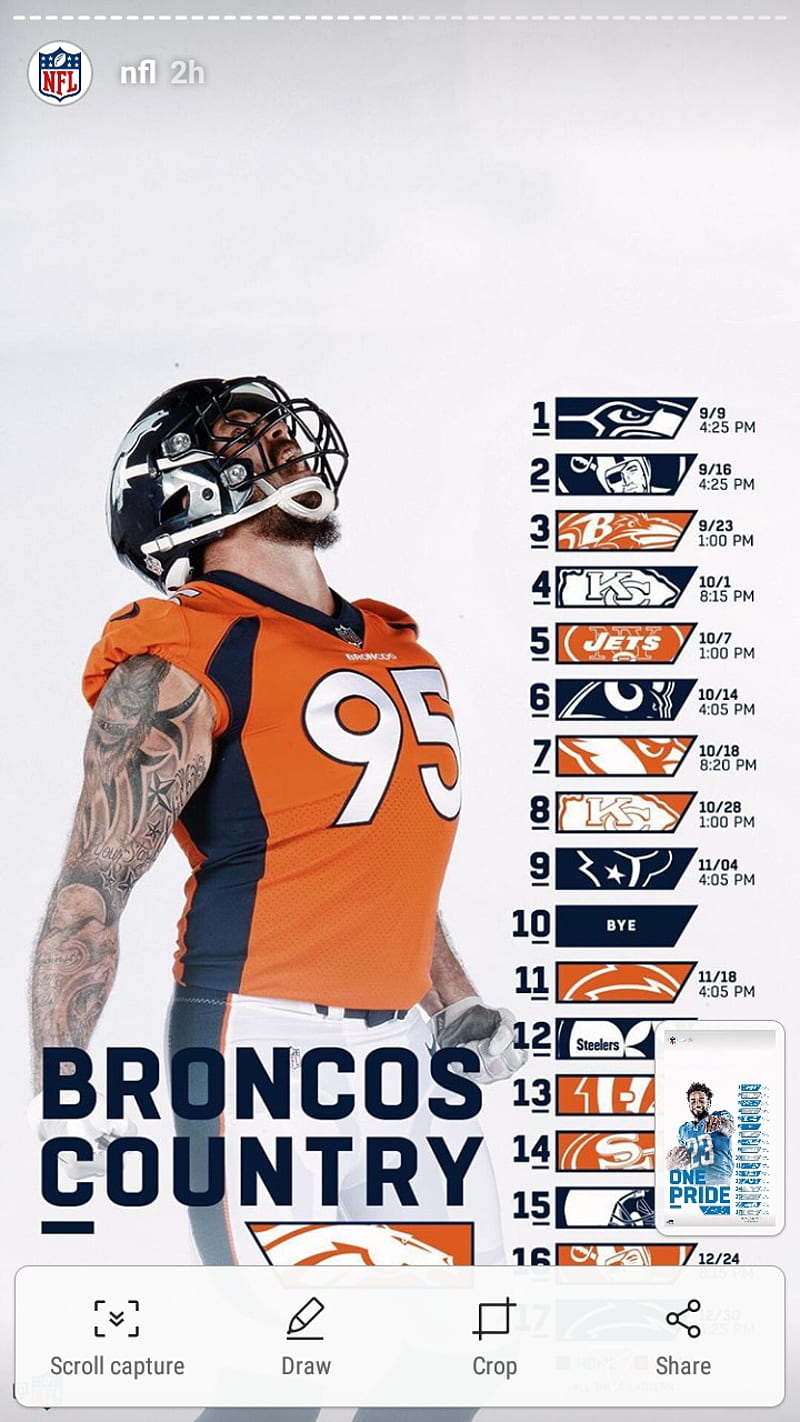 Broncos schedule, denver, HD phone wallpaper Peakpx