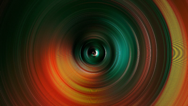 Abstract Spiral Digital Art, spiral, abstract, digital-art, HD wallpaper