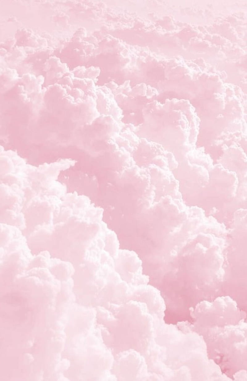 Pink Clouds, adorable, bonito, pretty, sky, HD phone wallpaper