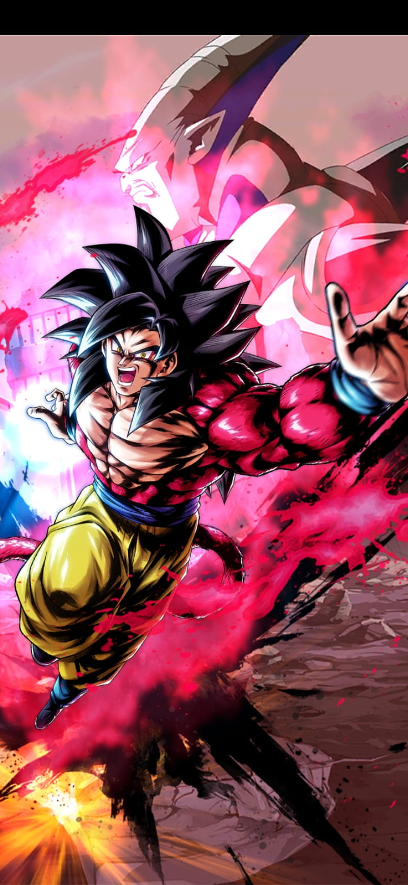 Goku Super Saiyan 4 4K wallpaper download