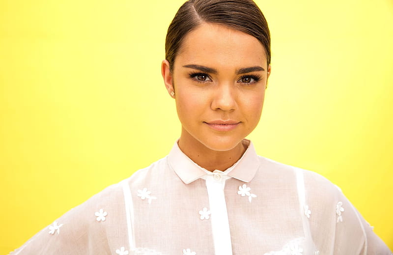 singer, maia mitchell, actress, celebrity, 2015, personality, HD wallpaper