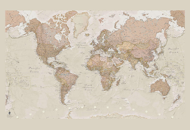  Mapa del viejo mundo, mapa estético, Fondo de pantalla HD