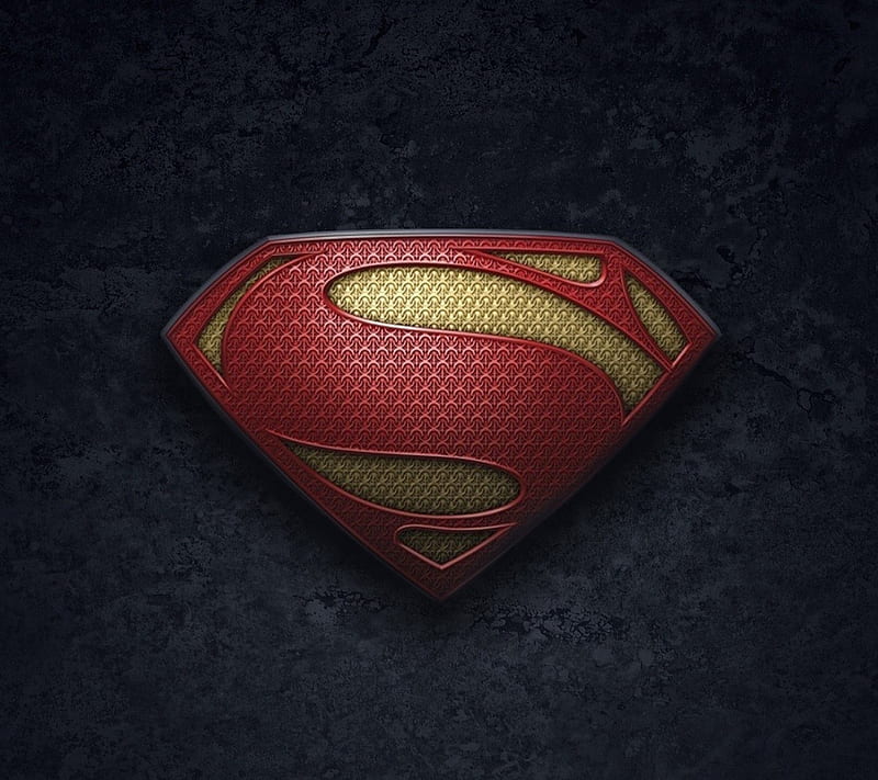Super Man Logo, logo, super man, HD wallpaper