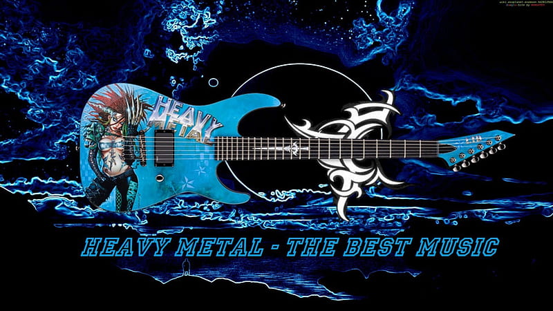 metal guitar wallpaper