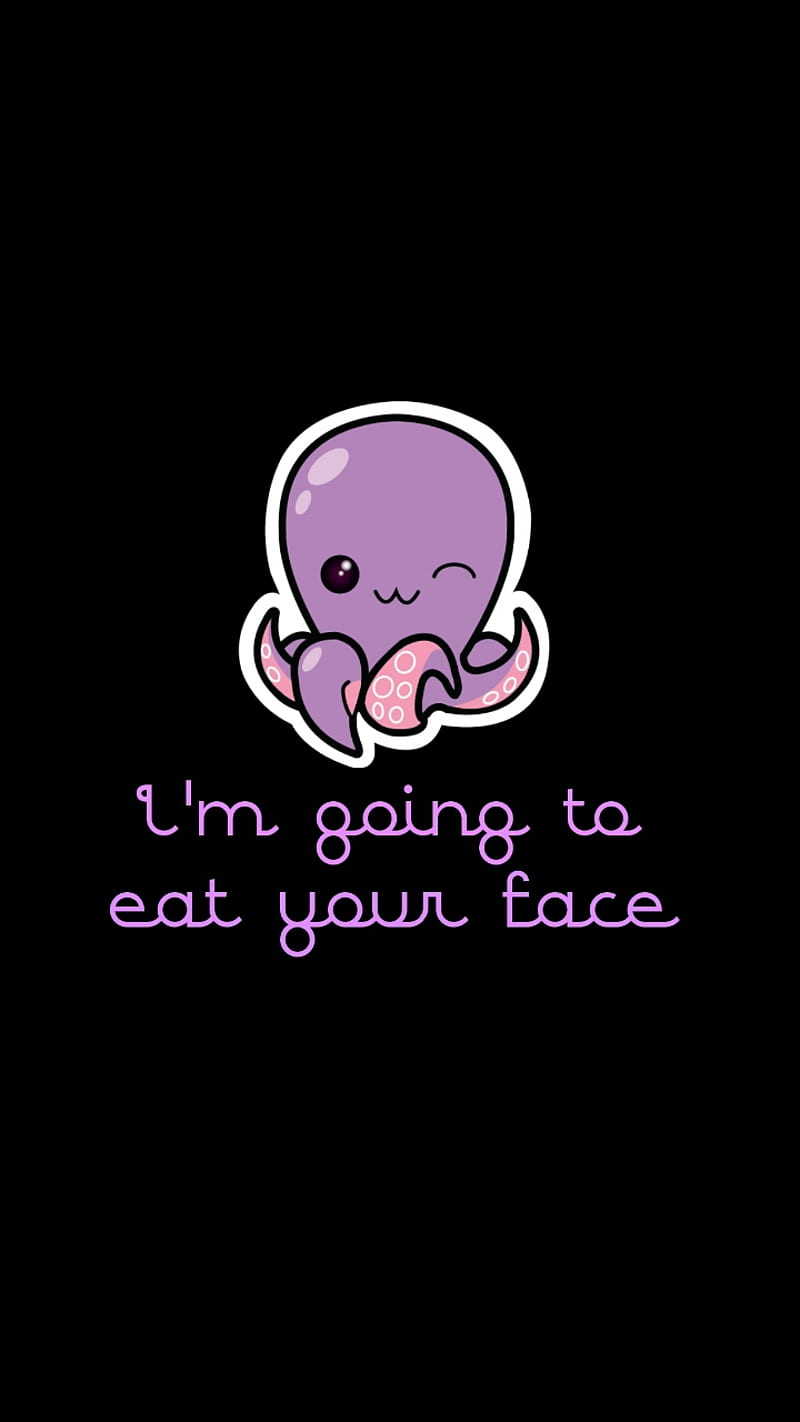 Octopus Baby, adorable, animal, cartoon, cute, purple, sweet, HD phone  wallpaper | Peakpx