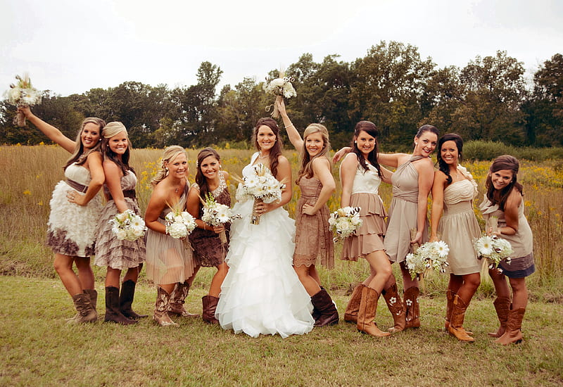 cowgirl boots for wedding party