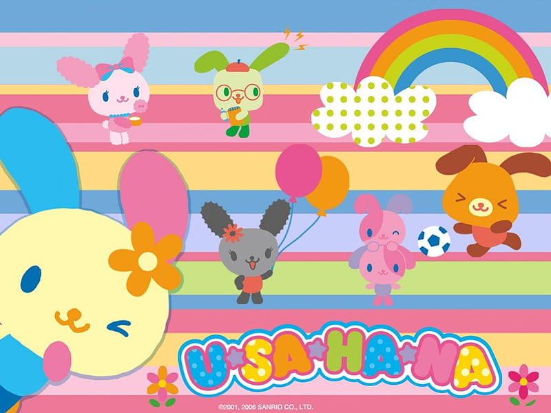 Usahana, cute, bunny, sweet, HD wallpaper | Peakpx