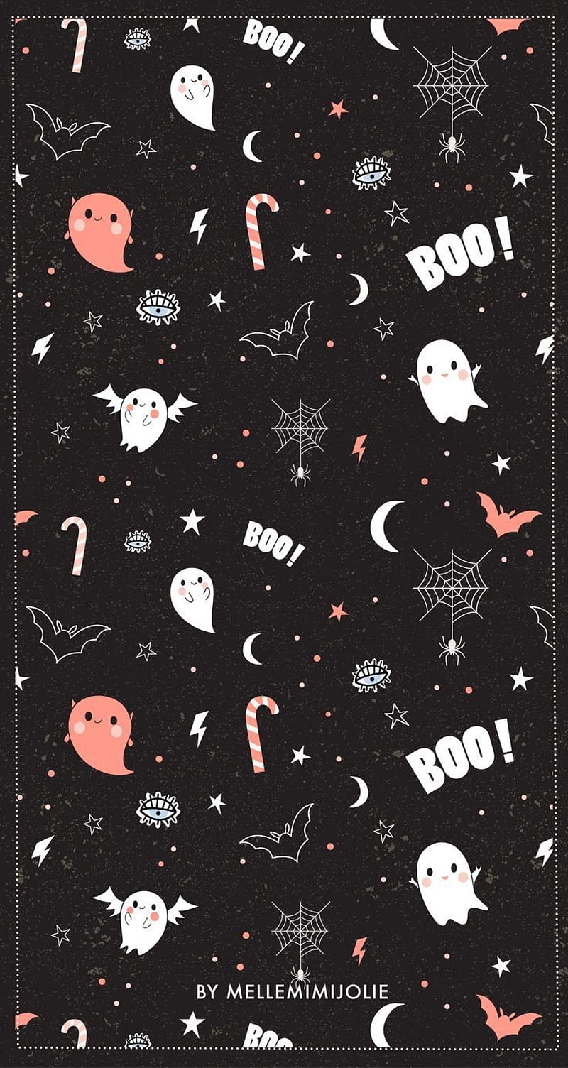 Halloween , cute, festival, ghosts, pumpkin, scary, spooky, HD phone wallpaper