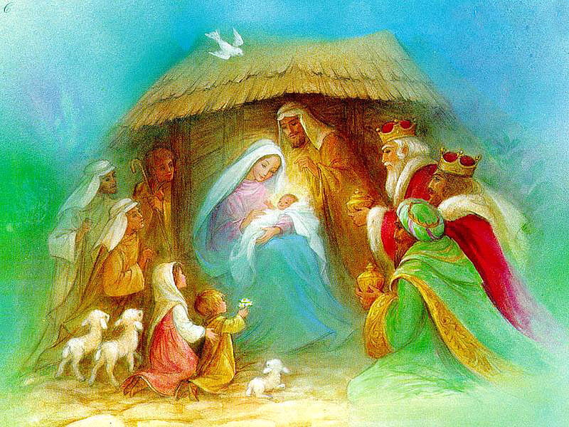 Christmas Nativity, joseph, christmas, magi, baby jesus, mary, HD wallpaper  | Peakpx