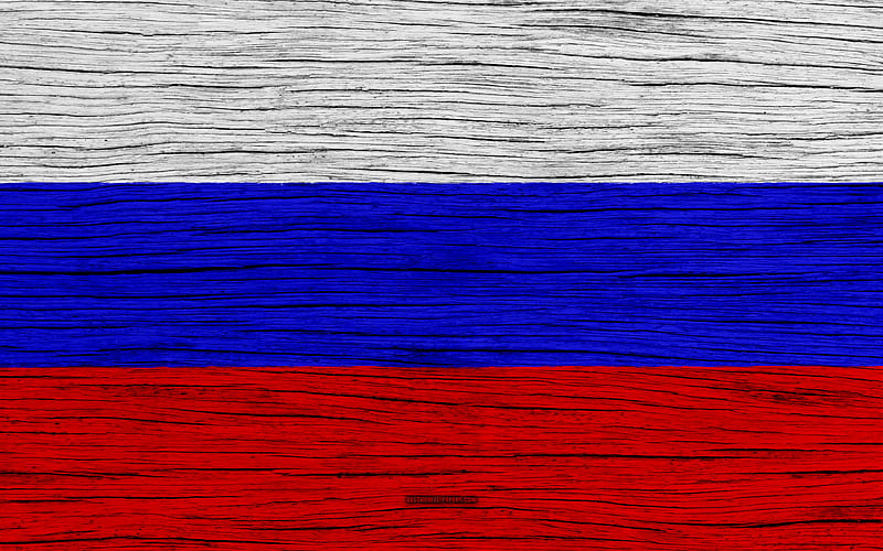 Flag of Russia Europe, wooden texture, Russian flag, national symbols, Russia flag, art, Russia, HD wallpaper