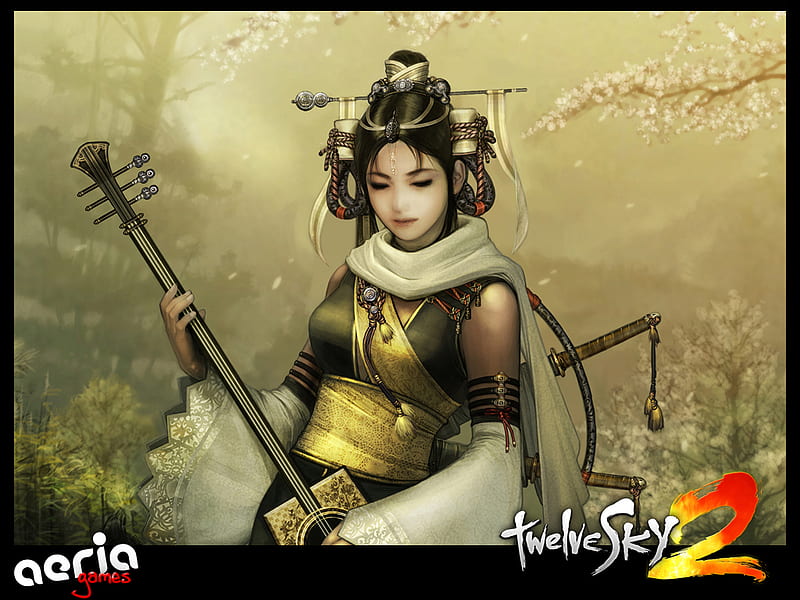 lut girl, guanyin, jinong, fuijin, twelve sky 2, HD wallpaper