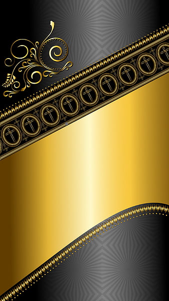 Black and Gold Wallpaper  NawPic