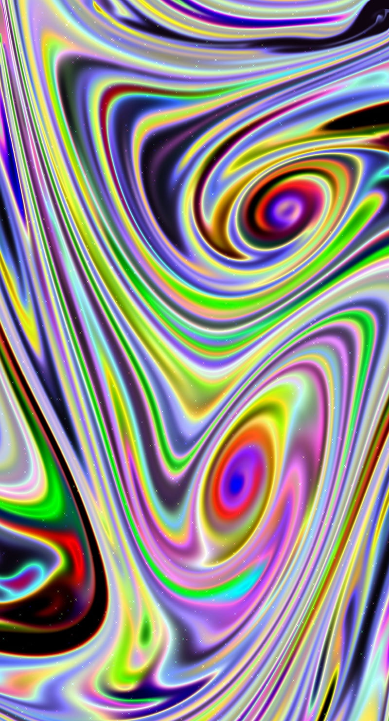 Neon swirls , neon, swirls, HD phone wallpaper