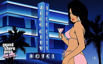 GTA Vice city Stories HD Wallpaper Remaster by yahyaismaik on