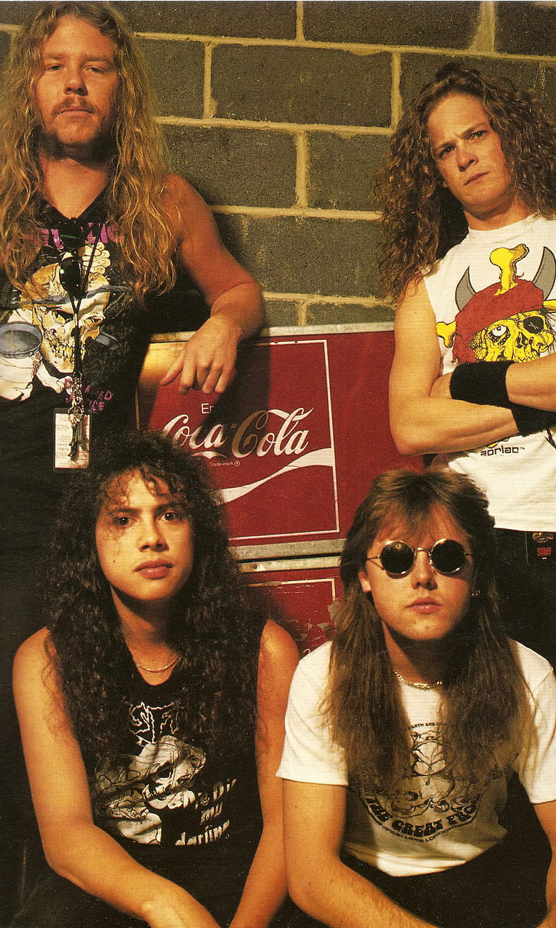 Metallica, metal, thrash, HD phone wallpaper