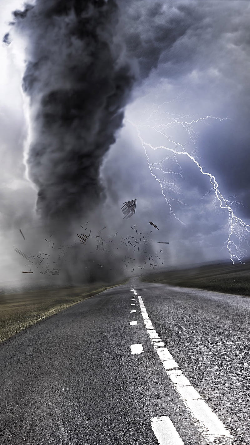 Into the Storm, storm, tornado, HD phone wallpaper