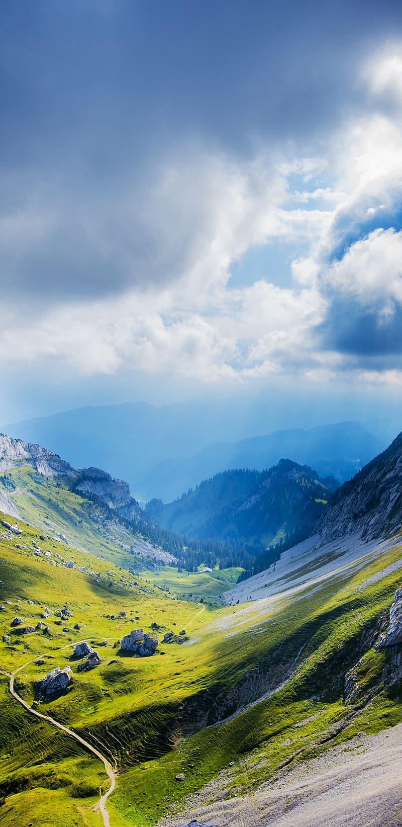 Landscape, Mountains, Mountain, , Switzerland, Mount Pilatus, HD phone wallpaper