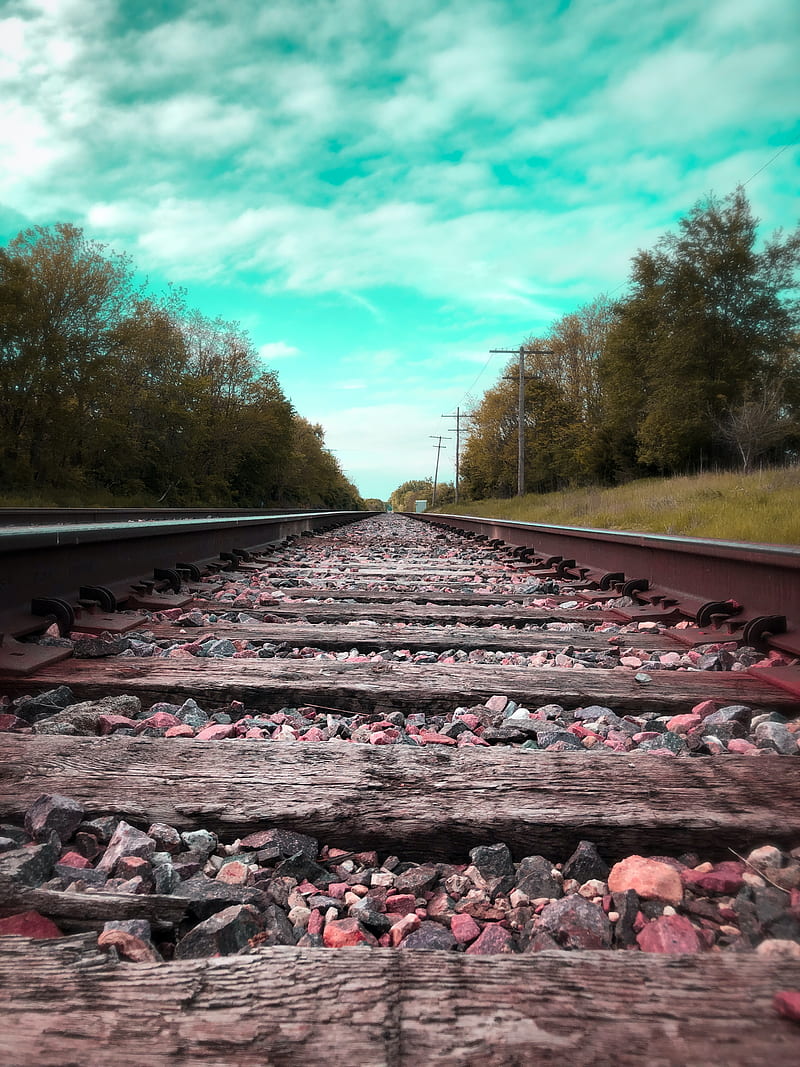 Rail track, landscapes, HD wallpaper | Peakpx