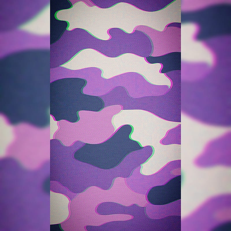 Purple camo, pattern, HD phone wallpaper