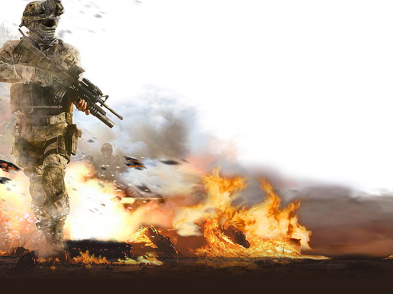 HD wallpaper Call Of Duty Modern Warfare 2 game shooter games   Wallpaper Flare