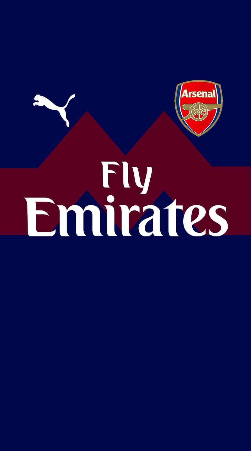 Arsenal away 19, 2018-2019, aubameyang, jersey, ozil, premier league, puma, HD phone wallpaper