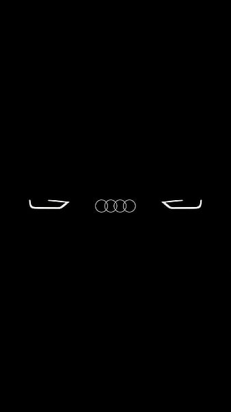 Audi Eyes, audi logo, car, HD phone wallpaper | Peakpx