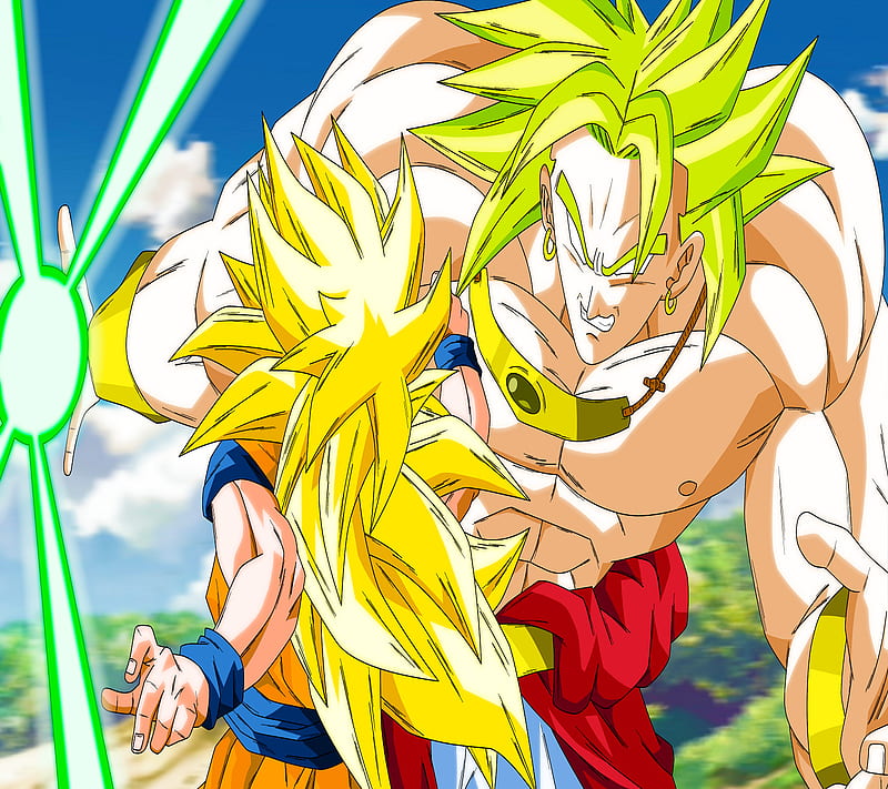 goku super saiyan 10000 vs broly