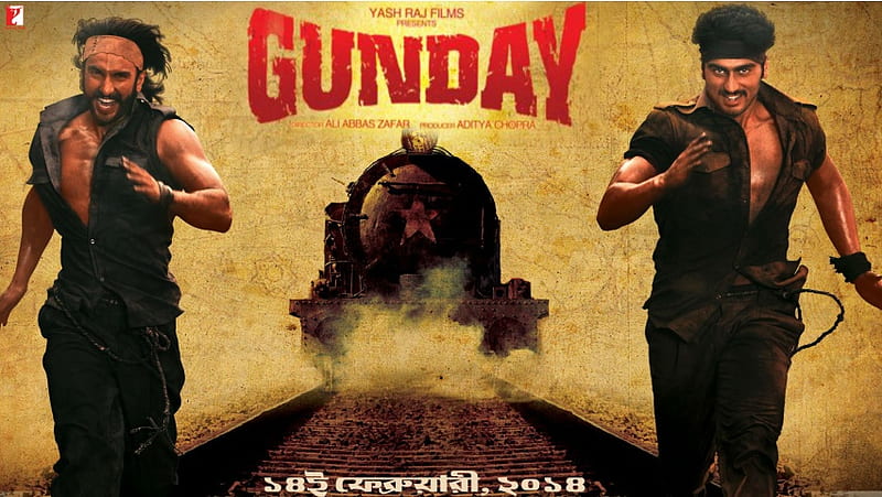 Arjun Kapoor and Ranveer Singh in Gunday | Movie wallpapers, Ranveer singh,  Movies