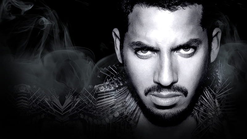 What a penetrating stare, handsome, david blaine, mysterious, magic man, HD wallpaper