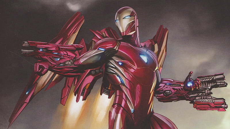 Iron Man New Concept Art, iron-man, artwork, digital-art, superheroes, HD wallpaper