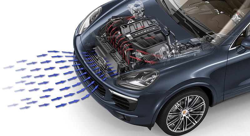 2015 Porsche Cayenne - Active Cooling Air Flaps , car, HD wallpaper