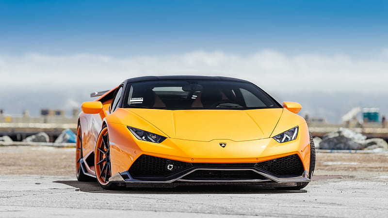 Lamborghini huracan, yellow supercars, Vehicle, HD wallpaper | Peakpx