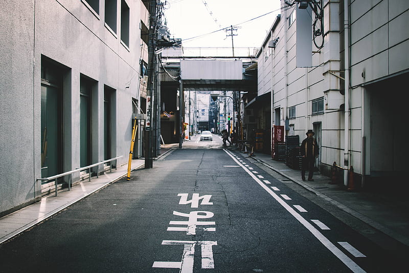 Japanese Vehicle Traffic Street, Japan Suburbs, HD wallpaper