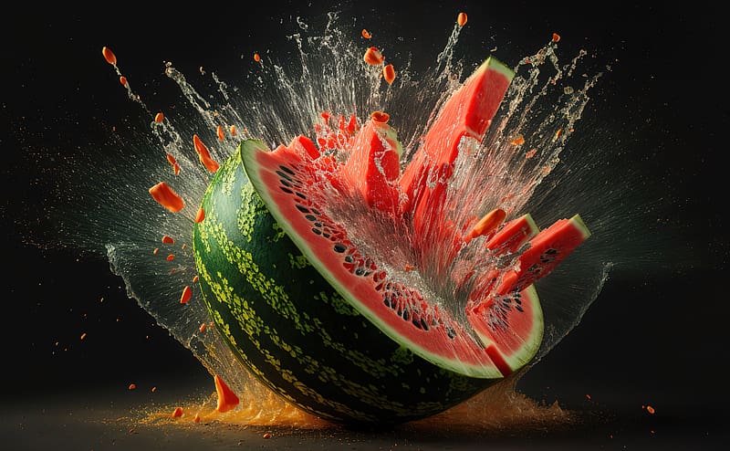 Watermelon Aesthetic Ultra, Food and Drink, Watermelon, Fruit, aesthetic, HD wallpaper