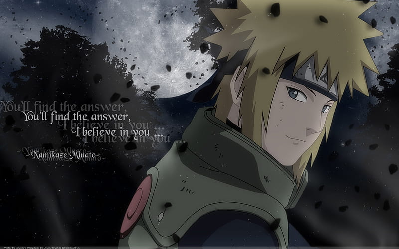 El padre de naruto, naruto shippuden, minato, anime, Fondo de pantalla HD |  Peakpx