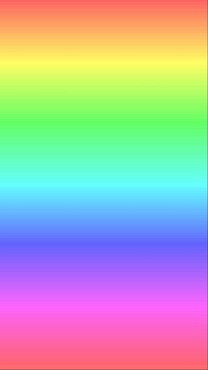 Straight Rainbow, HD phone wallpaper