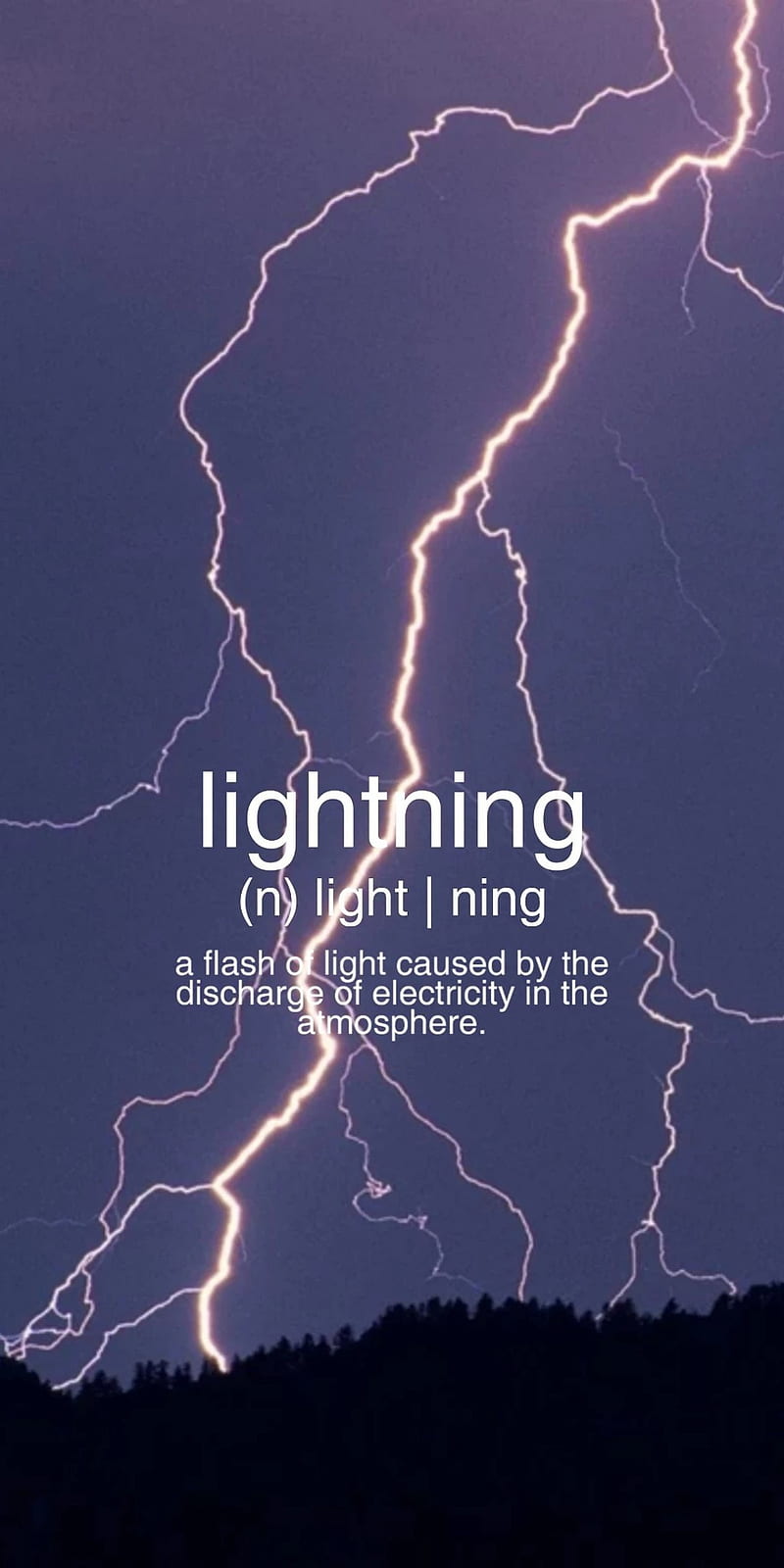 Lightning, aesthetic, definition, electricity, night, purple, sky, storm, strike, weather, HD phone wallpaper