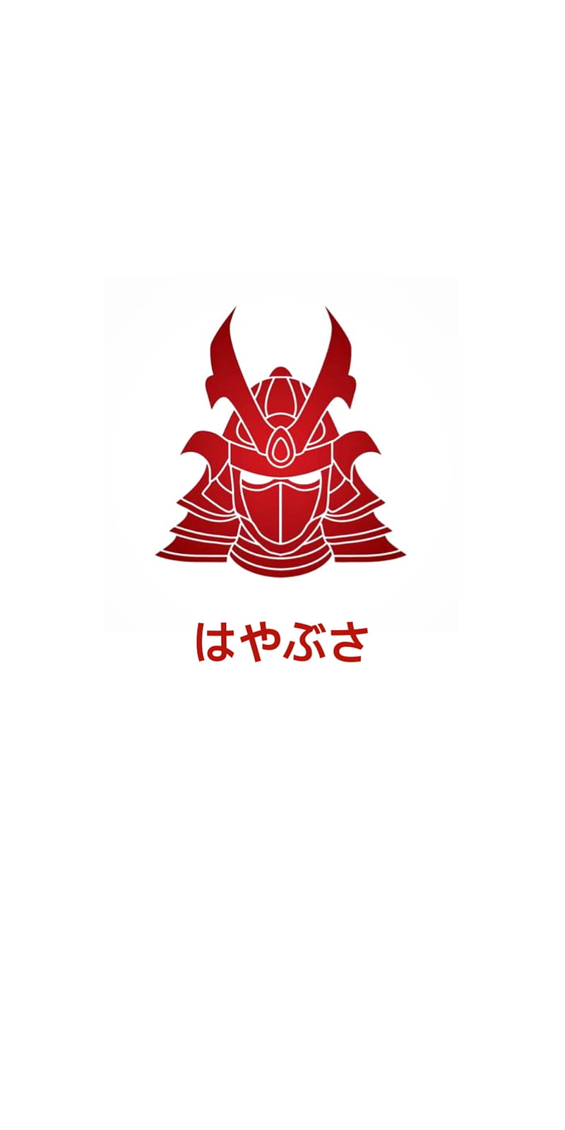 Samurai White-Red, logo, colors, tribal, HD phone wallpaper