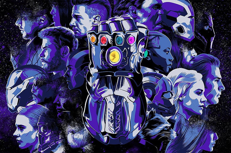 Avengers Endgame Cover Art, HD wallpaper