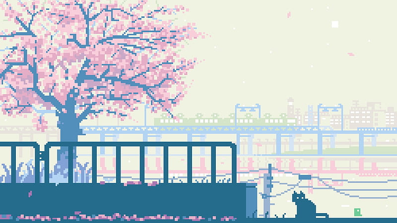 Steam Workshop::8 Bit Anime Scenes, HD wallpaper