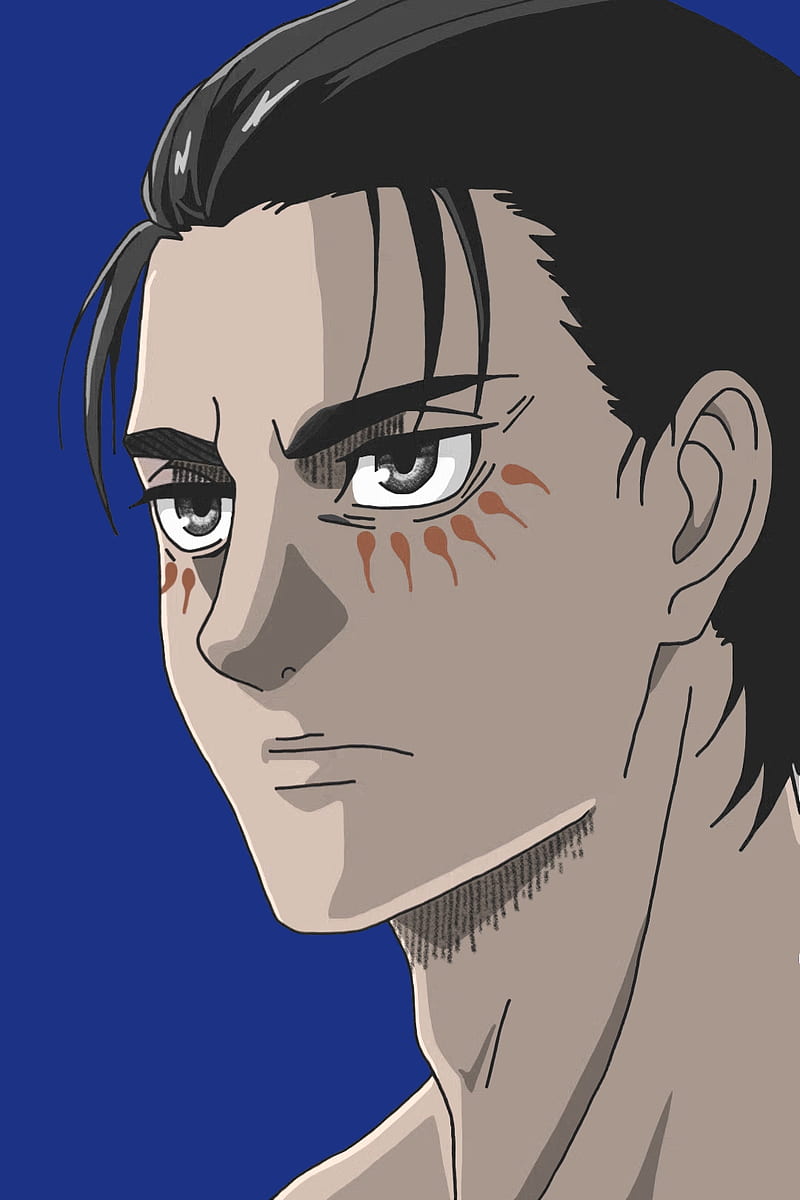 attack on titan eren drawing