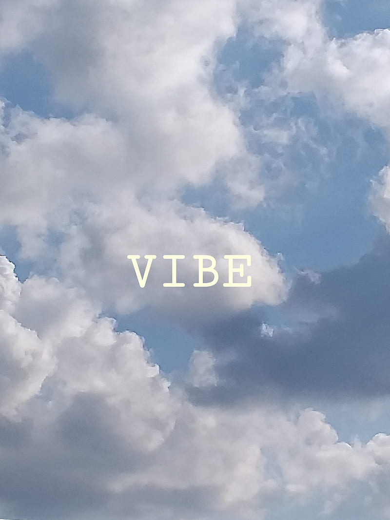VIBE Clouds, aesthetic, bonito, HD phone wallpaper | Peakpx
